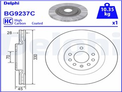 DELPHI BG9237C