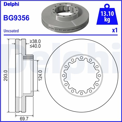 DELPHI BG9356 EAN: 5012759555705.