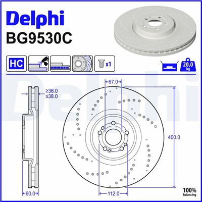 DELPHI BG9530C