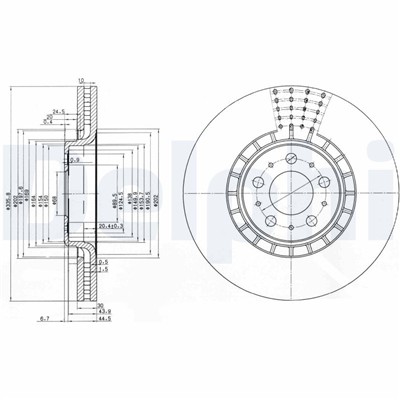 DELPHI BG9783C EAN: 5012759533512.