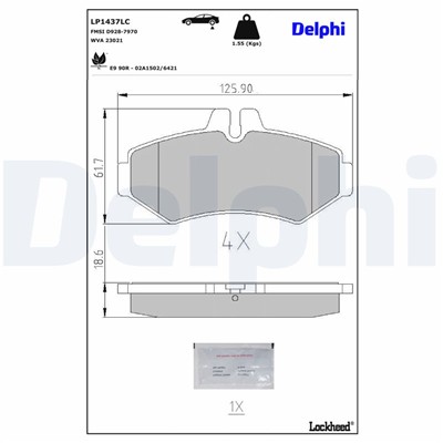 DELPHI LP1437LC