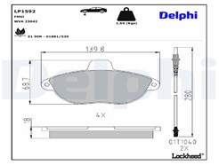 DELPHI LP1592