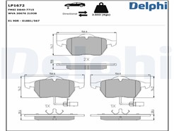 DELPHI LP1672