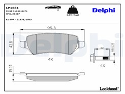 DELPHI LP1681