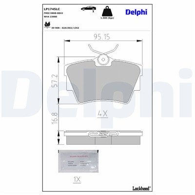 DELPHI LP1745LC