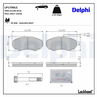 DELPHI LP1750LC