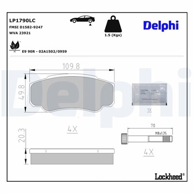 DELPHI LP1790LC