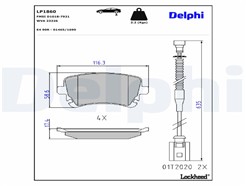 DELPHI LP1860