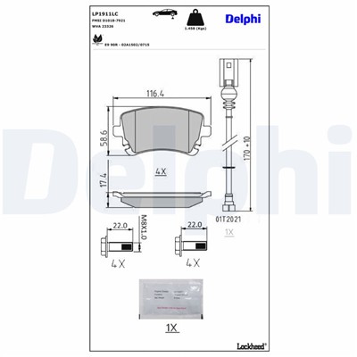 DELPHI LP1911LC