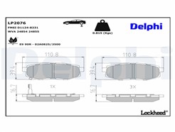 DELPHI LP2076