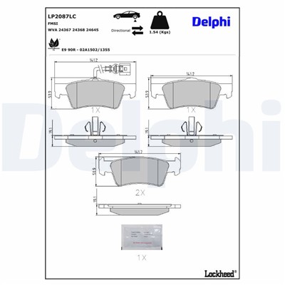 DELPHI LP2087LC
