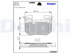DELPHI LP2121