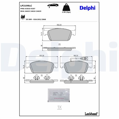 DELPHI LP2199LC