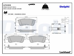 DELPHI LP2203