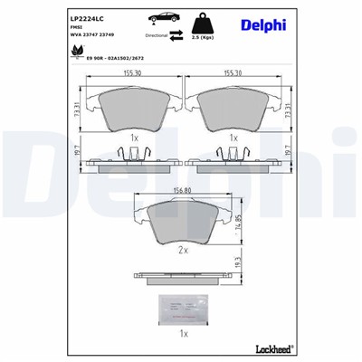 DELPHI LP2224LC