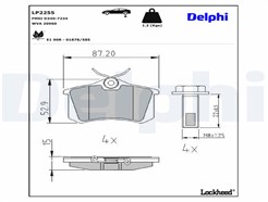 DELPHI LP2255