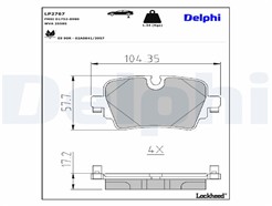 DELPHI LP2767