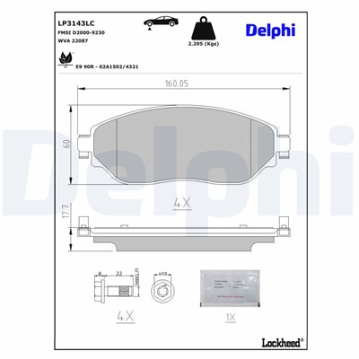 DELPHI LP3143LC