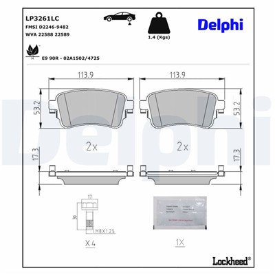 DELPHI LP3261LC