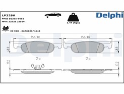 DELPHI LP3286