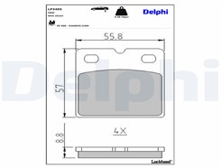 DELPHI LP3405
