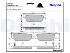 DELPHI LP3433