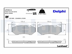 DELPHI LP3511