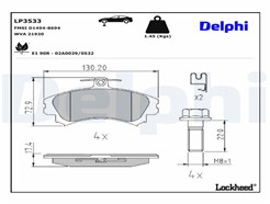 DELPHI LP3533