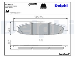 DELPHI LP3555