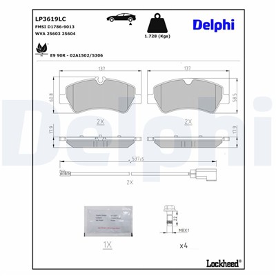 DELPHI LP3619LC