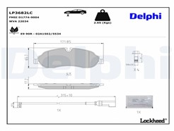 DELPHI LP3682LC