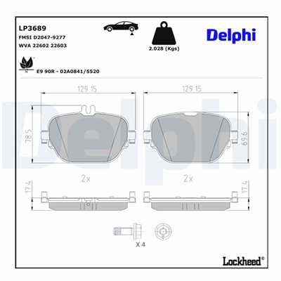 DELPHI LP3689