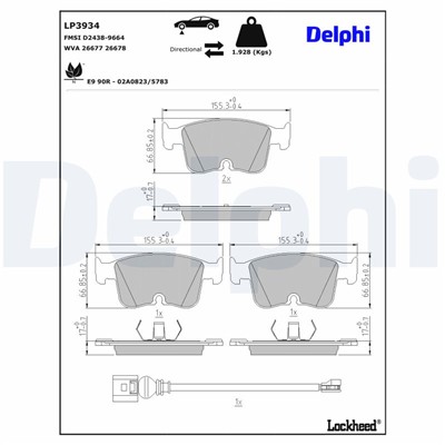 DELPHI LP3934