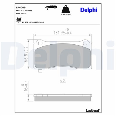DELPHI LP4009