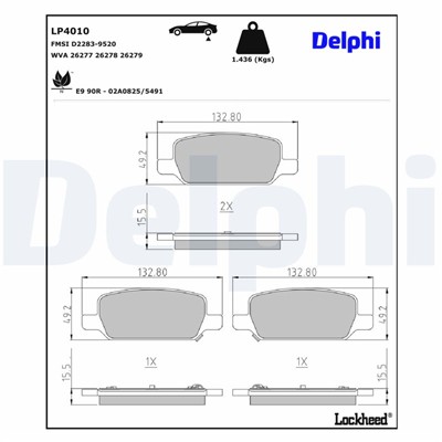 DELPHI LP4010