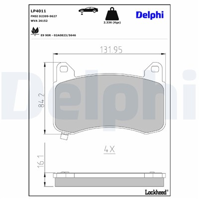 DELPHI LP4011
