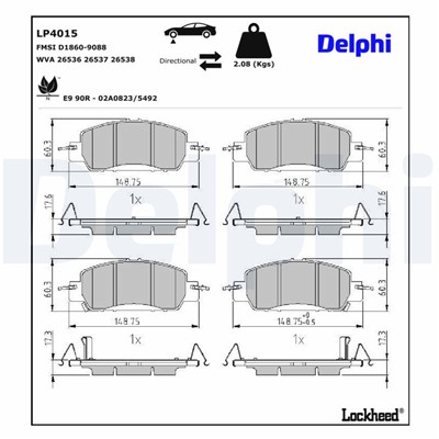 DELPHI LP4015