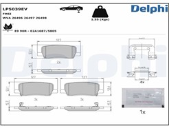 DELPHI LP5039EV