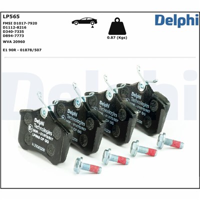 DELPHI LP565 EAN: 5012759303801.