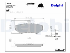 DELPHI LP778