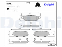 DELPHI LP968