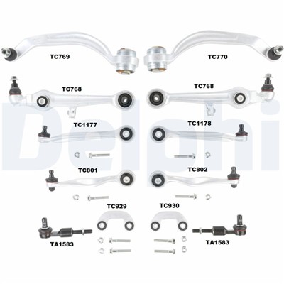 DELPHI TC1300KIT EAN: 5012759289204.