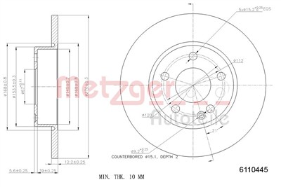 METZGER 6110445 EAN: 4250032642433.