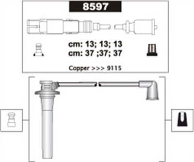 MAGNETI MARELLI 941318111303 Číslo výrobce: MSK1303. EAN: 8001063583525.