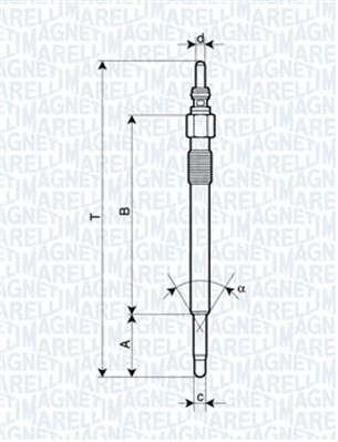 MAGNETI MARELLI 062900050304 Číslo výrobce: UC42A. EAN: 8001063377698.