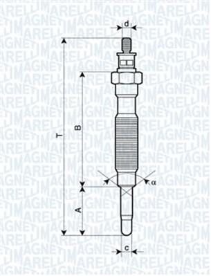 MAGNETI MARELLI 062900072304 Číslo výrobce: UC55A. EAN: 8001063599946.