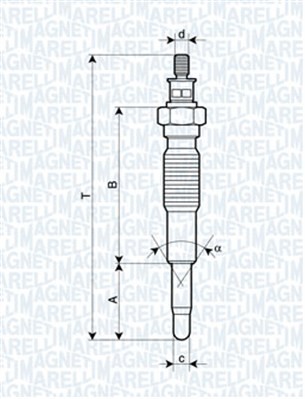 MAGNETI MARELLI 062900077304 Číslo výrobce: UC59A. EAN: 8001063632698.