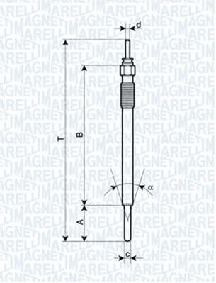 MAGNETI MARELLI 062900091304 Číslo výrobce: UY20A. EAN: 8001063632940.