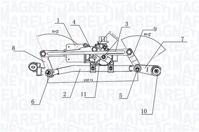 MAGNETI MARELLI 064377500010 Číslo výrobce: TGE775NM. EAN: 8050947065763.