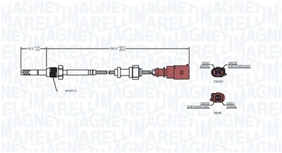 MAGNETI MARELLI 172000015010 Číslo výrobce: STS0015. EAN: 8001063954202.